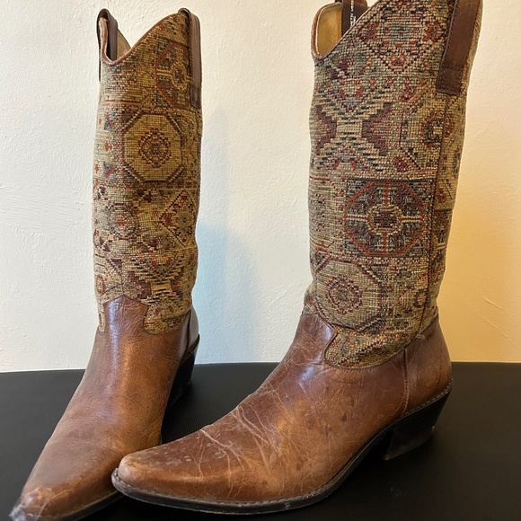 Vintage Cowgirl boots - Picture 1 of 2